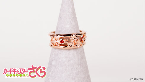 『カードキャプターさくらクリアカード編』リング型イヤーカフ 3.夢の鍵